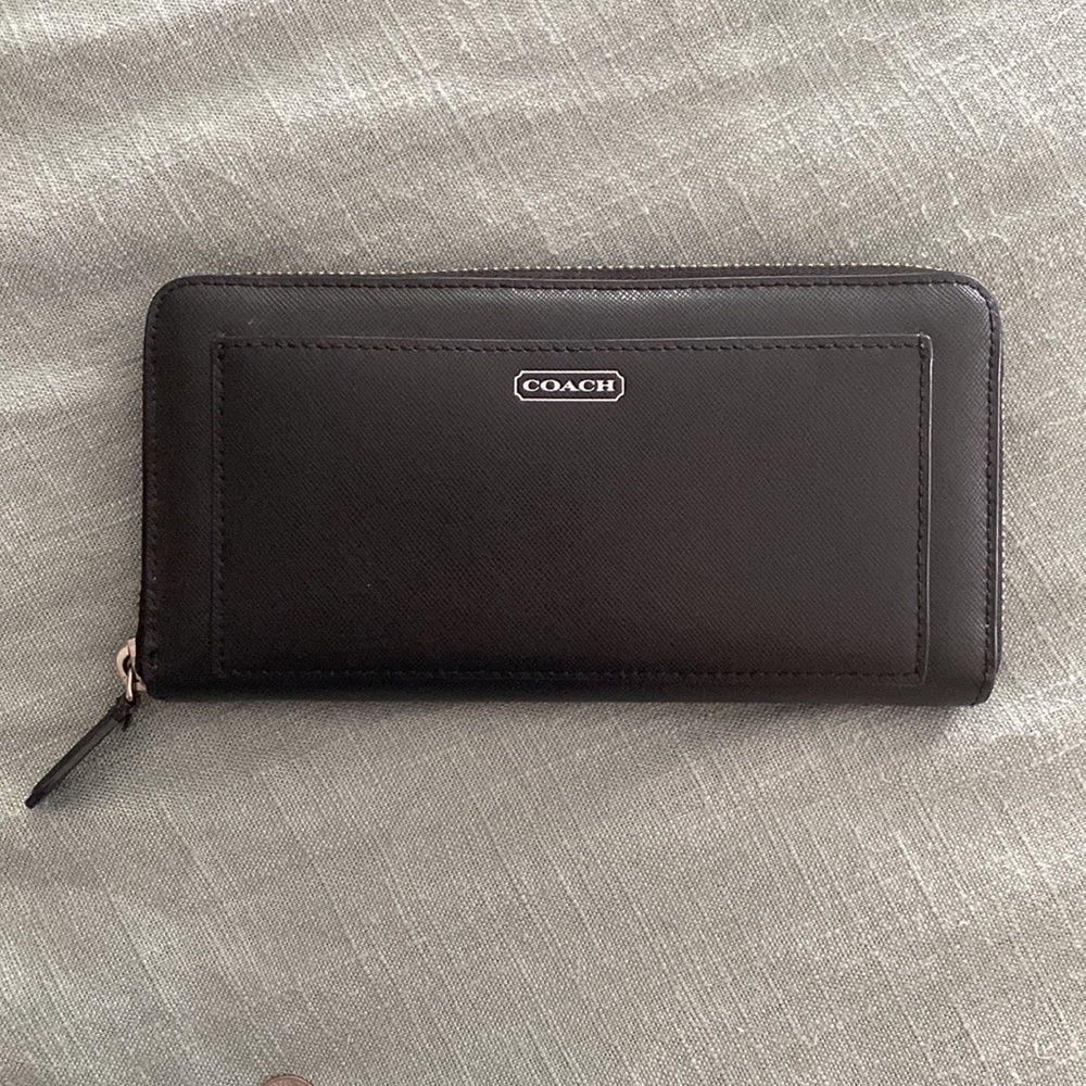 Genuine Coach leather wallet